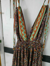 Load image into Gallery viewer, Hema Backless Halter Dress – UK 8–12 www.karmaripon.co.uk