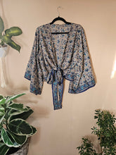 Load image into Gallery viewer, Repurposed Sari Butterfly Top www.karmaripon.co.uk