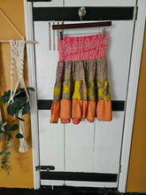 Load image into Gallery viewer, Repurposed Sari Kavita Skirt www.karmaripon.co.uk