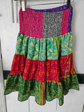 Load image into Gallery viewer, Repurposed Sari Kavita Skirt www.karmaripon.co.uk