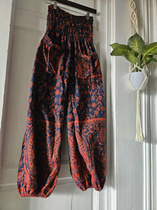 Boho Fleece trousers www.karmaripon.co.uk