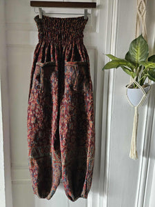 Boho Fleece trousers www.karmaripon.co.uk