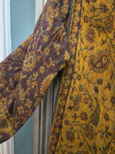 Load image into Gallery viewer, Tassel Shawl Coat/cardigan Brown www.karmaripon.co.uk