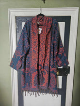 Load image into Gallery viewer, Tassel Shawl Coat www.karmaripon.co.uk