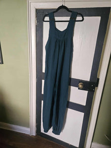 Four coloured overalls/ dungarees 
www.karmaripon.co.uk