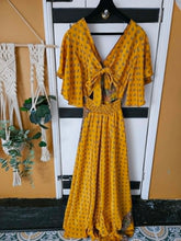 Load image into Gallery viewer, Shilpa Open-Back Sari Dress – UK 8–14 www.karmaripon.co..uk