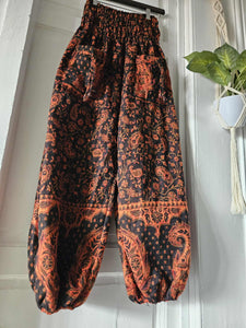 Boho Fleece trousers www.karmaripon.co.uk