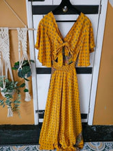 Load image into Gallery viewer, Shilpa Open-Back Sari Dress – UK 8–14 www.karmaripon.co..uk