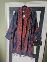 Load image into Gallery viewer, Tassel Shawl Coat www.karmaripon.co.uk