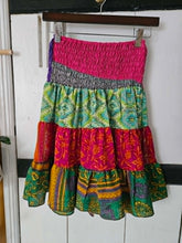 Load image into Gallery viewer, Repurposed Sari Kavita Skirt www.karmaripon.co.uk