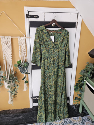 Green Indira Dress  UK10-12