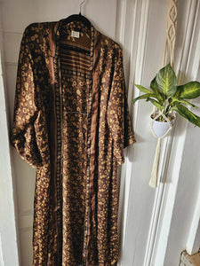 Repurposed Sari Kimono www.karmaripon.co.uk