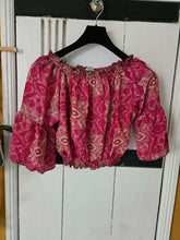 Load image into Gallery viewer, boho crop top Nila  UK 8-14 www.karmaripon.co.uk