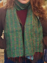 Load image into Gallery viewer, Kantha Stitch Scarf www.karmaripon.co.uk