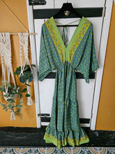 Load image into Gallery viewer, Leela V Neck Boho Dress  – UK 8–12 www.karmaripon.co.uk