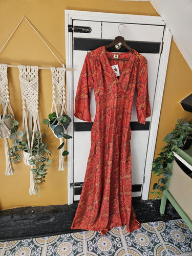 Red Indira Dress  UK10-12