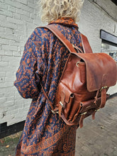 Load image into Gallery viewer, Leather Backpack www.karmaripon.co.uk