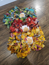 Load image into Gallery viewer, Repurposed Sari Garland www.karmaripon.co.uk 