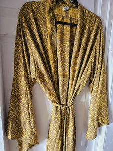 Repurposed Sari Kimono www.karmaripon.co.uk