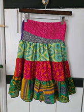 Load image into Gallery viewer, Repurposed Sari Kavita Skirt www.karmaripon.co.uk