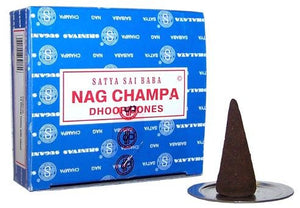 Satya Rose Incense Cones www.karmaripon.co.uk