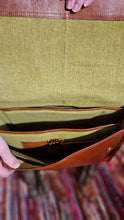 Load image into Gallery viewer, Rustic Tan Leather Small Messenger Bag www.karmaripon.co.uk
