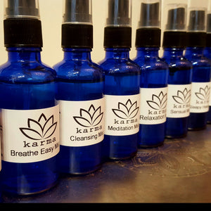 Karma Aromatherapy Mists www.karmaripon.co.uk