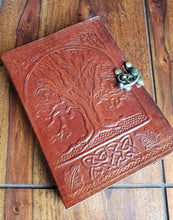 Load image into Gallery viewer, Leather Journal www.karmaripon.co.uk