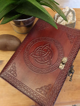 Load image into Gallery viewer, Leather Journal www.karmaripon.co.uk