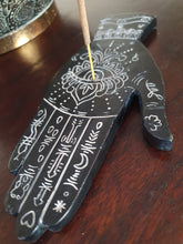 Load image into Gallery viewer, Hamsa Incense Holder