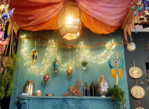 Copper Fairy Lights www.karmaripon.co.uk
