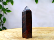 Load image into Gallery viewer, Mahogony Obsidian Crystal Point www.karmaripon.co.uk