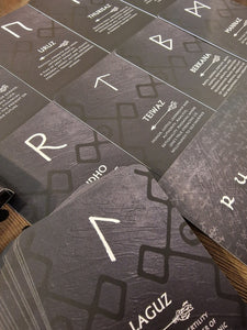 Rune Oracle Card Deck. www.karmaripon.co.uk