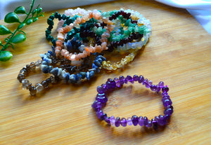 Gemstone Bracelets www.karmaripon.co.uk