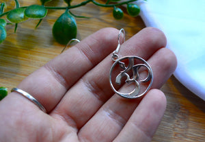 Om Earrings www.karmaripon.co.uk