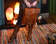 Load image into Gallery viewer, Leather bag www.karmaripon.co.uk