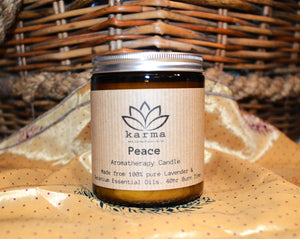 Essential Oil Candles www.karmaripon.co.uk