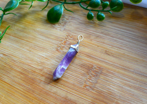 Amethyst Point Necklace www.karmaripon.co.uk