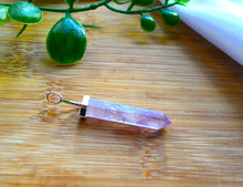 Load image into Gallery viewer, Amethyst Point Necklace www.karmaripon.co.uk