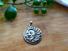 Load image into Gallery viewer, Sun And Moon Pendant www.karmaripon.co.uk