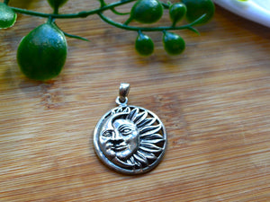 Sun And Moon Pendant www.karmaripon.co.uk
