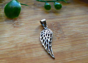 Angel Wing Pendant www.karmaripon.co.uk