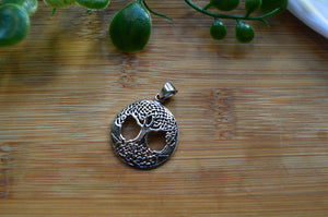 Tree of life pendant www.karmaripon.co.uk