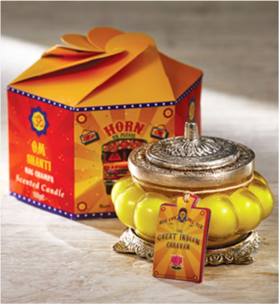 Indian Jar Candles at www.karmaripon.co.uk