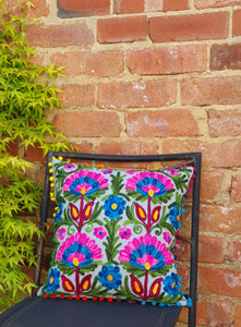 Suzani Cushions at www.karmaripon.co.uk