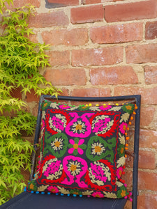 Suzani Cushions at www.karmaripon.co.uk