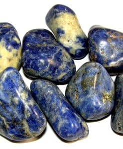 Sodalite Tumble Stone www.karmaripon.co.uk