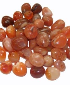 Carnelian Tumble Stone www.karmaripon.co.uk