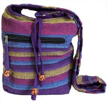 Load image into Gallery viewer, Nepalese Sling Bags at Karma  and Indian Summer.  www.karmaripon.co.uk